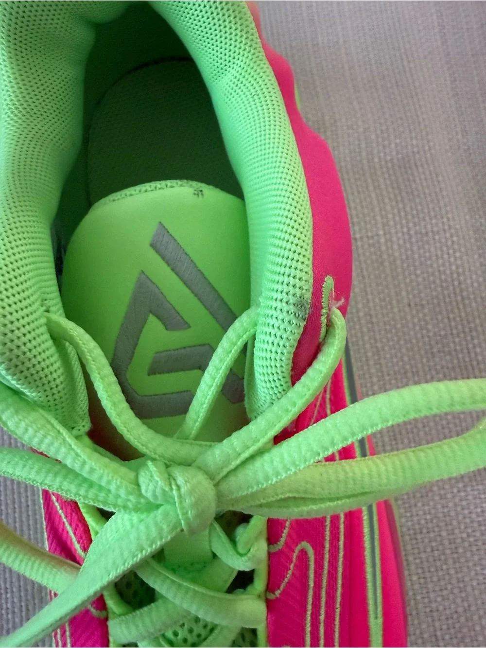 Nike GIANNIS IMMORTALITY 4 BASKETBALL Neon Pink & Green Athletic Sneaker